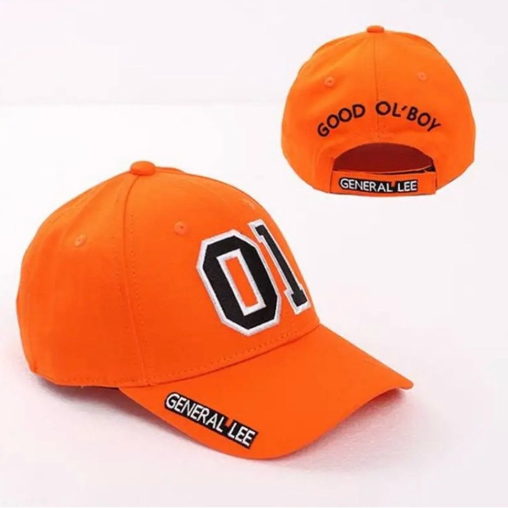 General Lee 01 Good Ol' Boy Unisex-Adult Applique Embroidered Hat Dukes Hazzard.